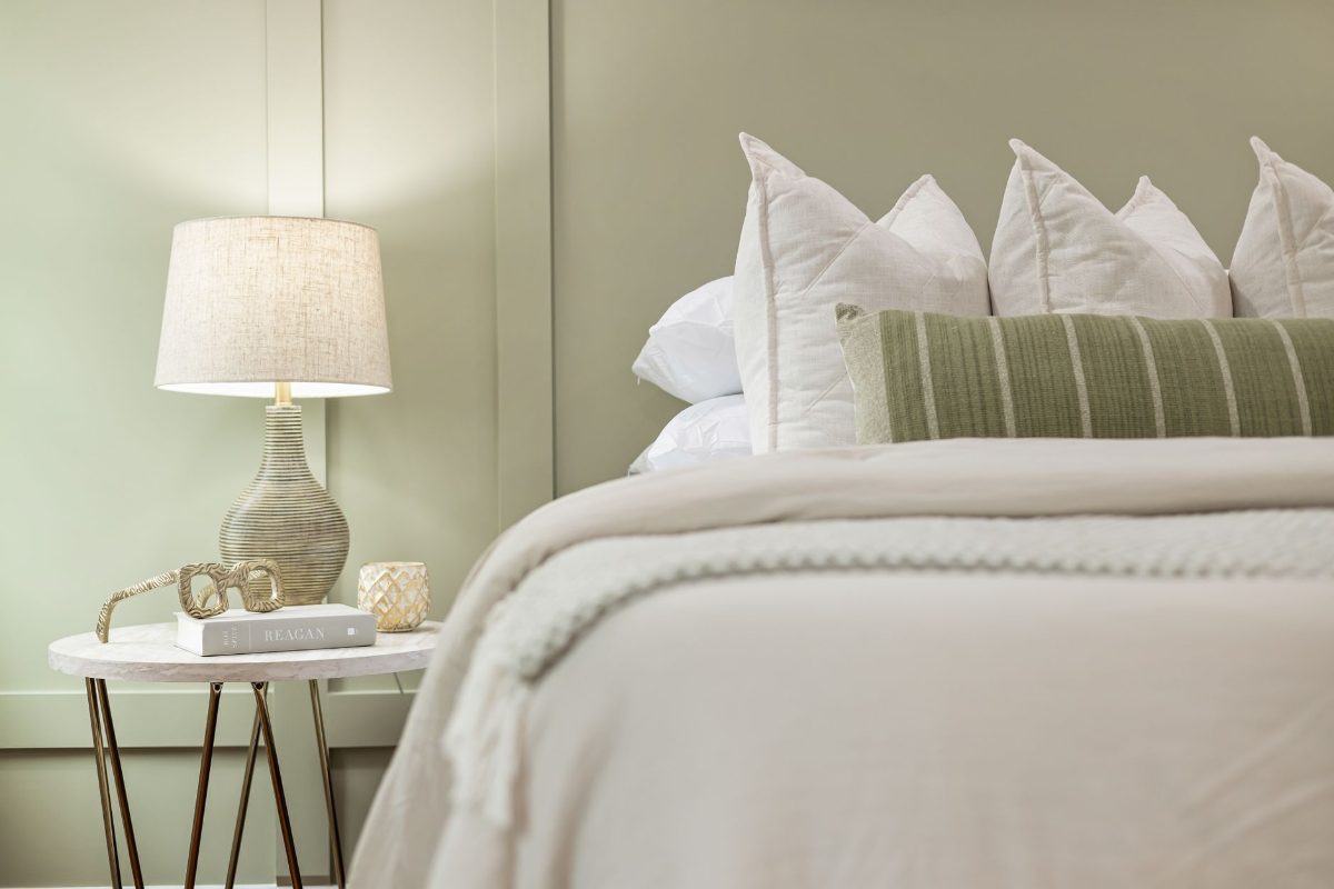 Warm living room used for furnishing consultation